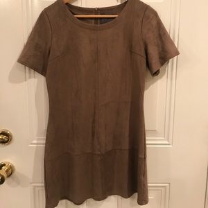 Paper Crane mini velour dress - SIZE L